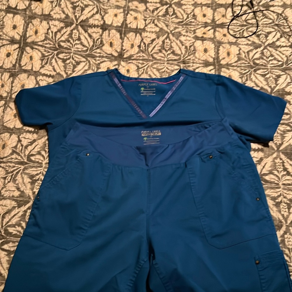 Purple Label Healing Hands scrubs